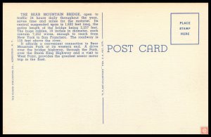 Bear Mountain Bridge & Road from Perkins Drive, Hudson River, NY