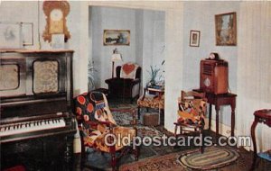 Sitting Room, Boyhood Home of President Dwight D Eisenhower Abilene, KS, USA ...