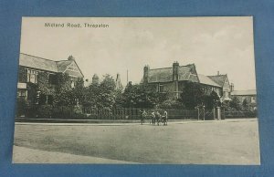 Vintage  Postcard Midland Road Thrapston Northamptonshire H1C 