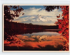Postcard Reflection Of Mt. Hood, Oregon On Lost Lake, Oregon