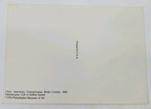 1976 CHEST Philadelphia Museum of Art Postcard Gift of Arthur Sussel