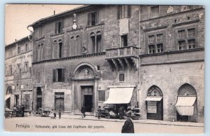 Tribunale gia Casa del Capitano del popolo PERUGIA Italy Postcard