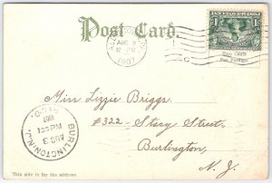 Vintage 1907 Race Track Great Allentown Fair PA Postcard Pennsylvania