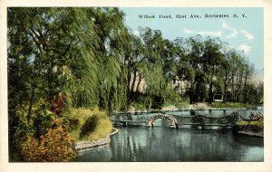 NY - Rochester. Willow Pond, East Avenue