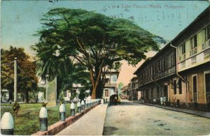 PC PHILIPPINES, CALLE PALACIO, MANILA, Vintage Postcard (b38888) 