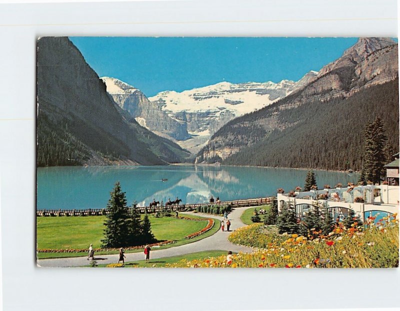 Postcard Lake Louise Banff National Park Lake Louise Canada