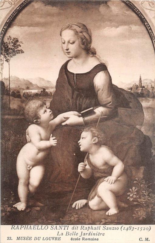 BF40663 louvre raphaello santi dit raphael sanzio  vierges virgin holly lady