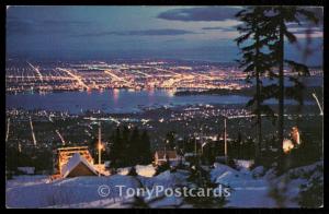 Night View from Grouse Mountain