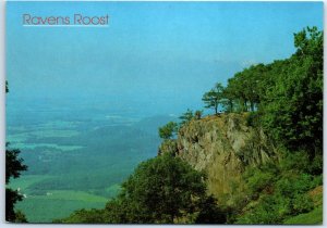 Postcard - Ravens Roos Overlook, Blue Ridge Parkway - Virginia