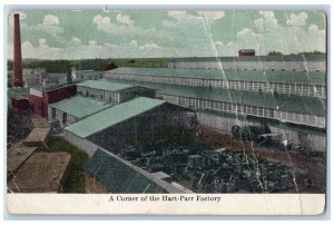 Charles City Iowa IA Postcard View Of A Corner Of The Hart Parr Factory 1910