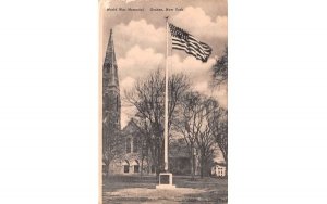 World War Memorial Goshen, New York Postcard