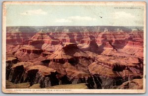 Grand Canyon Arizona c1908 Postcard Canyon View From O'Neill's Point