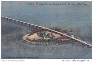 Florida Pigeon D C 8 Overseas Highway Spanning Pigeon Key And Fishing Camp Cu...