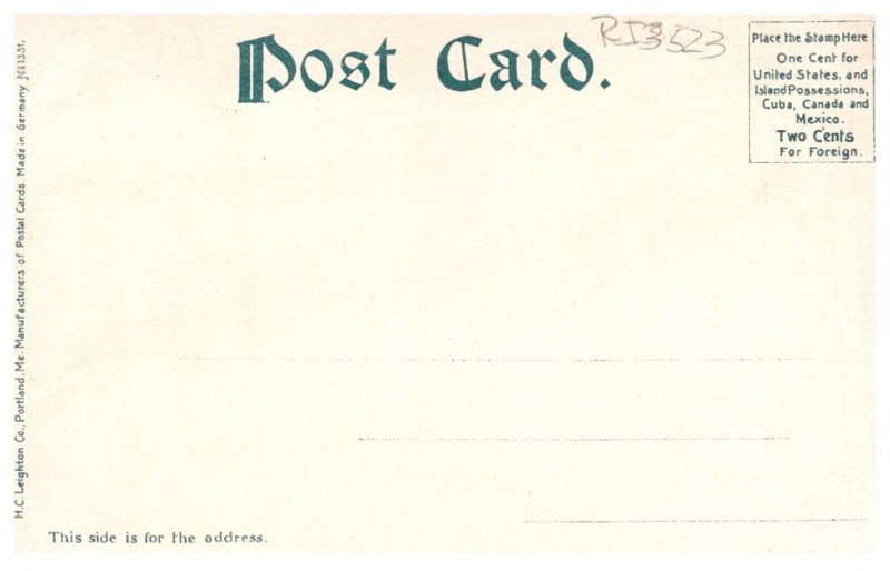 Rhode Island Pawtucket looking down the River from Exchange Street Bridge