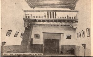 New Mexico Santa Fe San Miguel Church Interior The Gallery