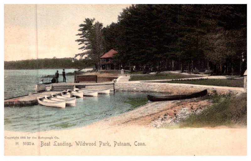 Connecticut  Danielson ,  Boat landing , Wildwood Park