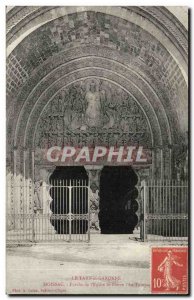 Moissac - Porch of & # 39Eglise - Old Postcard