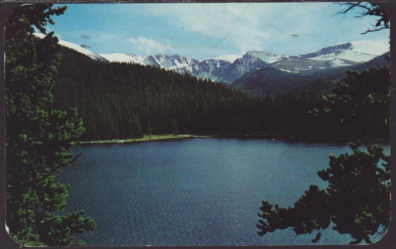 Echo Lake,Denver Moutain Parks,CO Postcard BIN