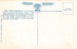 Home of William Penn, 1682 Philadelphia, Pennsylvania PA Postcards