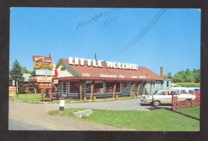 HAUGEN WISCONSIN LITTLE HOLLAND TEA & GIFT SHOP VINTAGE ADVERTISING POSTCARD