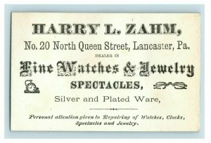 1880s Harry L. Zahm Watch Maker Spectacles Jewelry #3 Lot Of 6 P98