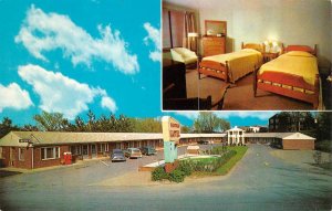 Ipswich, MA Massachusetts  WHITTIER MOTEL  Room~Woody Wagon  ROADSIDE  Postcard