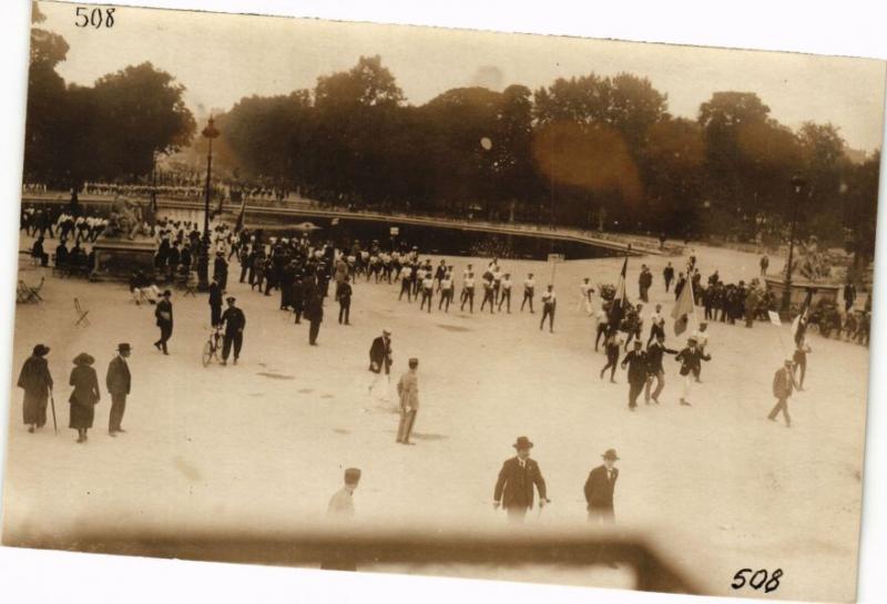 CPA AK carte photo FGSP Concours Internat. PARIS 1923 - Champ-de-Mars (212526)