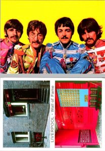 2~OVERSIZE Postcards England THE BEATLES & LIVERPOOL WALL OF FAME~Patricks Bar