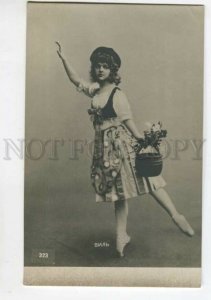 3110660 VILL Russian BALLET Star DANCER FAIRY vintage PHOTO