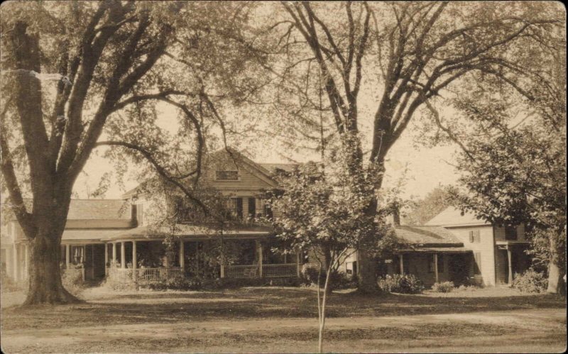 Home - Simsbury Connecticut CT Written on Back c1910 Real Photo Postcard