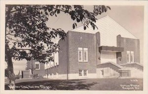 Oklahoma Eugene Latter Day Saints Chapel Real Photo RPPC