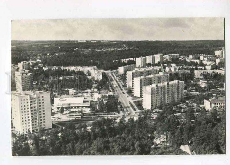 271981 USSR Sosnovy Bor street 50 years of October 1982 year photo postcard