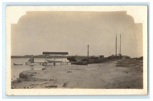 Early Playa DE Jaimanitas Havana Cuba Real Photo RPPC Postcard (A18)