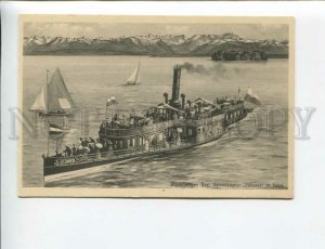 3174073 GERMANY STARNBERGER SEE ship LUITPOLD Vintage postcard