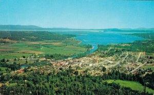 Canada Courtney British Columbia Comox Valley Vintage Postcard 08.09