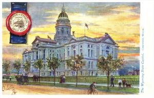 Wyoming Cheyenne ,  State Capitol Wyoming , Tuck no.2454