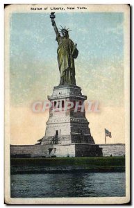 Old Postcard Statue of Liberty Statue of Liberty New York