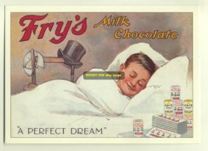 ad1791 - Frys Milk Chocolate - modern advert postcard