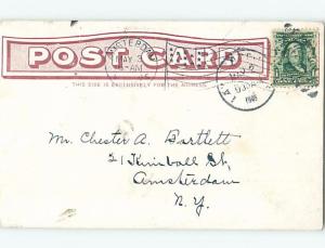 Pre-1907 POST OFFICE Lawrence Massachusetts MA A3576