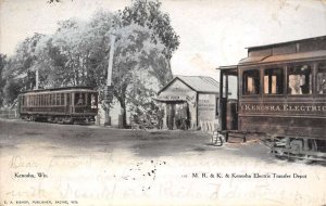 Kenosha Wisconsin M.R. & K. & Kenosha Electric Transfer Depot, PC U11106