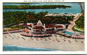 Florida Palm Beach Bath and Tennis Club 1936
