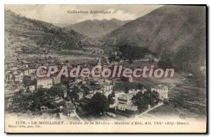 Postcard The Old Reel Valee of Bevera Station Summer