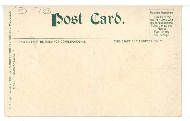 ME - Casco Bay. Mark Island Monument