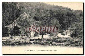 Postcard The Old Vaux Cernay S and O Mill