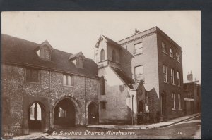 Hampshire Postcard - St Swithins Church, Winchester    RS5609