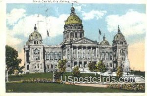 State Capitol - Des Moines, Iowa IA