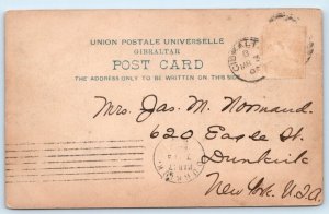 GIBRALTAR - Alameda Gardens UDB 1902 Postcard