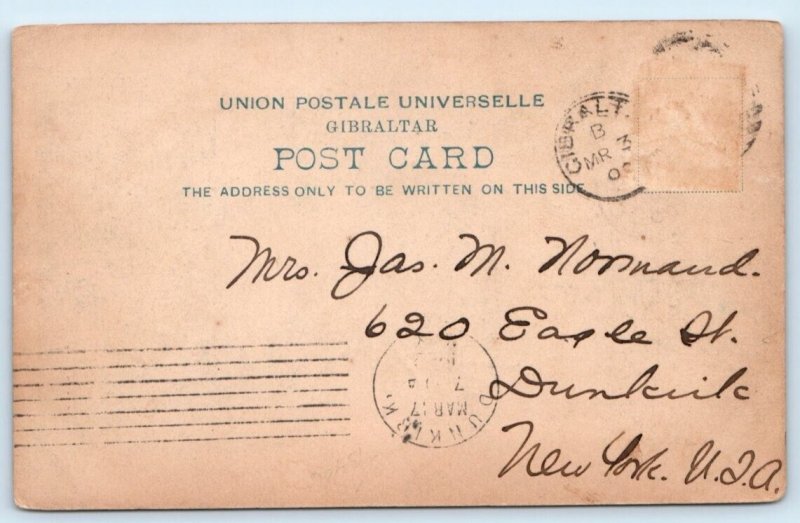 GIBRALTAR - Alameda Gardens UDB 1902 Postcard