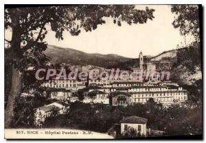 Postcard Old Nice Pasteur Hospital
