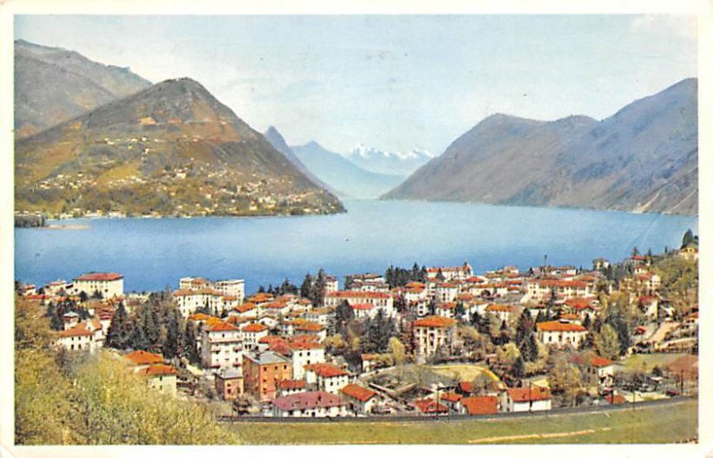 Lugano Paradiso Switzerland 1957 